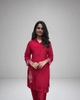 Ethnic Wear Pure Crepe Cord Set