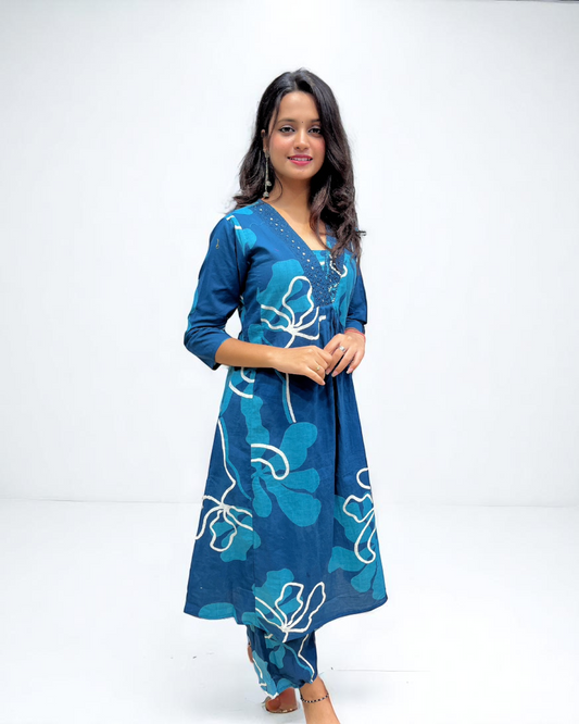 Cotton Kurta Plazzo