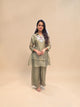 Designer Handwork Designer Co-Ord Set - Sage Green