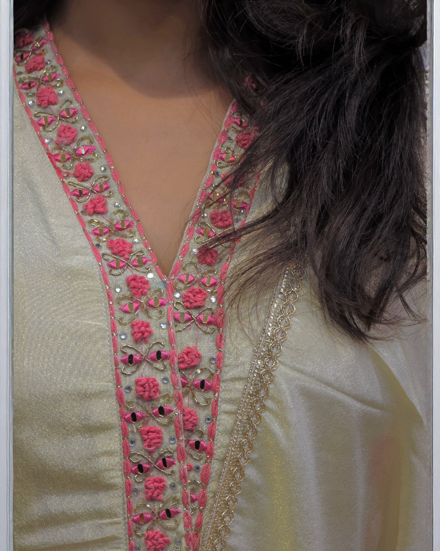 White Anarkali Suit Set - Festive Wear For Women