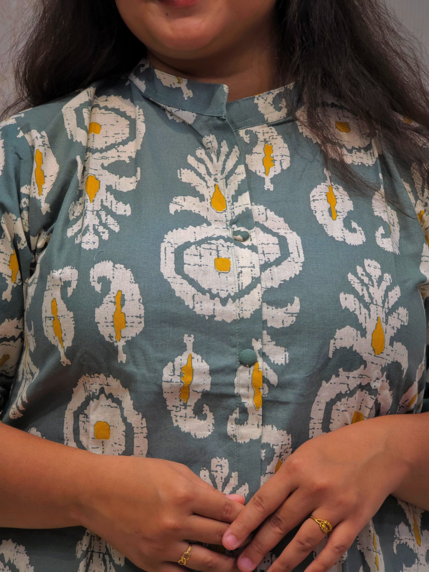 Flex Cotton Kurta Plazzo Set